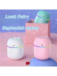 Humidificador de aromaterapia portátil USB - Adaptabilidad multiambiental, aire hidratante, luces LED relajantes, colores vibrantes, difusión continua de fragancias para una atmósfera relajante