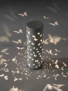 1 Stück USB betriebene Schmetterling Projektionslampe, moderner vintage Ästhetik, hochwertige minimalistische Dekorationslampe, geeignet für Schlafzimmer, Nachttisch, Schreibtisch