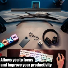 LED Screen Hanging Light-Eye-Care, Adjustable-Computer Monitor Screen Light Bar-USB Powered Desk Dimming Reading Lamp - 黑色 - 查看 4