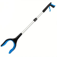 Aluminum Alloy Trash Picker Grabber Tool With 360° Rotating Claw - Heavy Duty Telescopic Reacher, Suitable For Elderly, Household And Cleaning - Multicolor - View 13