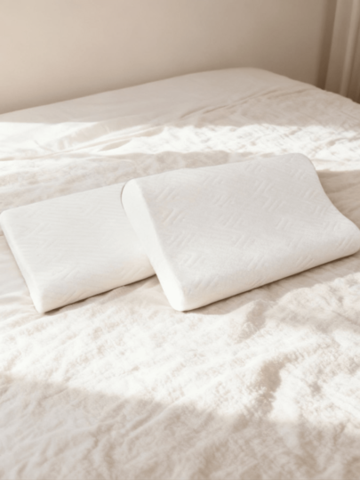 Memory Foam Pillow, Bamboo Fiber Slower Rebound, Health Care, Relaxing Orthopedic Neck Support Relief 35X56 MADE IN TURKEY