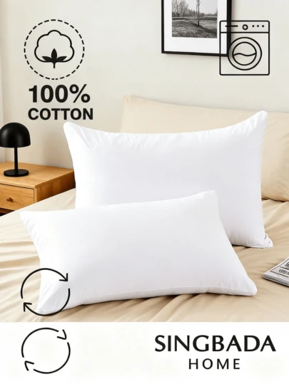 HECHO EN TURQUÍA - Cojín de tiro de 100% microfibra de poliéster - 50x70 cm - 500g - Ultra suave y duradero - Relleno de esponja