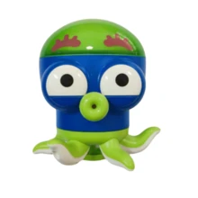 1 件彩色卡通章鱼形洒水玩具，可爱设计，适合浴缸戏水，适合婴幼儿互动洗澡玩具