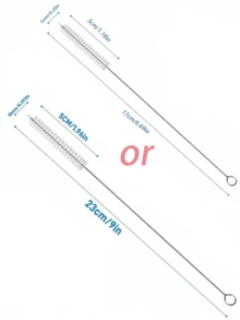 5pcs/Set Deluxe Bottle Cleaning Brush Set - Long Handle 5-In-1 Multi-Purpose Cleaner For Narrow Neck Bottles, Sport Bottles, Coffee Mugs, Tumblers, Flasks, And More - Easy To Use, Effective, And Space-Saving Design.