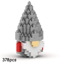 300+ قطعة من تماثيل القزم للبالغين كتل بناء، ديكور منزلي DIY، زخارف مكتبية، ديكورات عيد الميلاد، هدية للأحباء، هدية عيد الميلاد، هدية عيد الميلاد، هدية لجوارب عيد الميلاد