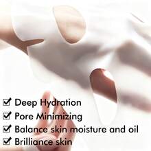 EELHOE 12pcs Hydrating Sheet Mask, Portable For Travel - Ideal Gift For Christmas NValentines Day, Mother'S Day, Birthdays, 4pcs Per Type ( Collagen Essence, Astaxanthin, Bio-Collagen Moisturizing Mask) - 彩色 - 查看 4