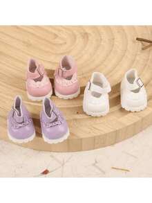 Suitable For Labubu Morning Shoe Accessories, Shoe Sets, Small Leather Shoes, 3.8cm, Can Be Used As An Important Choice For Birthday Gifts And Other Gifts - Multicolor - View 2