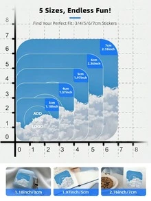 1-80 miếng dán vinyl in hình chó, mèo và các thú cưng khác, có thể tùy chỉnh tên thú cưng, chống thấm nước và chống rách, đa năng và có thể tái sử dụng. - Màu be - Xem 10