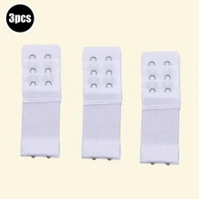 3件装可调节文胸延长扣，双钩设计，小巧易收纳，使用方便。 - 彩色 - 查看 8