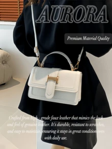 2025 Women's Crocodile - Print Crossbody Bag, Crafted From Premium PU Leather, Boasts A Sophisticated Crocodile - Print Texture. Shoulder Bag,Handbag - Nhiều màu - Xem 4