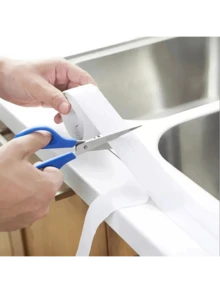 Large - Size Seal Strip For Kitchen & Bathroom: Easy Installation For Sink Gaps, Toilet Seals & More