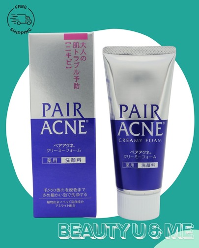 LION Pair Acne Creamy Foam 80g Skin-Friendly