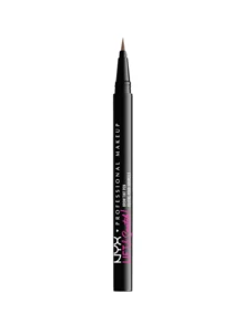 NYX Lift & Snatch! 染眉笔 06 灰棕色 眉妆 0.03 盎司/1.04 克 顺滑顺滑 高显色度 防晕染 持久舒适 适合女朋友 妻子 母亲 朋友 生日 毕业派对 旅行 露营 户外 学校 校园旅行 节日 周年纪念 秋季 万圣节 秋季妆容 自然类型 经典魅力 永恒传统 - 06 Ash Brown - 查看 3