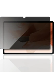 适用于 Galaxy / IPad / Honor Pad / OPPO Pad / VIVO Pad / Mi Redmi Pad / Lenovoo Tab Pad / MatePad 的隐私屏幕保护膜，适用于平板电脑的防窥钢化玻璃膜保护膜 - 黑色 - 查看 1