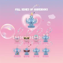 Miniso Disney Stitch Confession Series Blind Box Cute Stitch Flocking Model Mystery Surprise Box Doll Action Figure Pendant Toy Gifts (Random Delivery, 1pc)