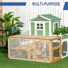 1pc Transparent Polyethylene Tarp With Grommets | 6-Layer White Edge Binding & 4 Reinforced Corners | 50cm Grommet Spacing + 5m Rope Included - Waterproof Cover For Gazebos, Chicken Coops, Porches, Balconies, Patios, Garden Plants & Camping (Clear)