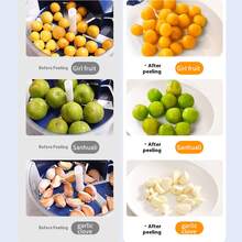 قشارة الفاكهة والخضروات الكهربائية الأوتوماتيكية، تشغيل بلمسة واحدة، إيقاف تلقائي - بلاستيك ثقيل، تصميم شفرة منحنية، تقشير سريع وفعال - مناسبة لمطابخ المنزل، الفواكه الصغيرة، البطاطس، الجزر، التفاح، الشمندر - هدية عيد مثالية (قشارة أوتوماتيكية) - مدمجة وسهلة الاستخدام، مناسبة لمختلف الفواكه والخضروات في المنزل