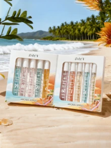 1 Frasco/10 Frascos Edição Limitada Spray de Fragrância Portátil Multicamadas Happiness, Infundido com Essência de Fragrância Natural, Fresca e Sedutora de Longa Duração, Emanando Aromas Elegantes de Baunilha do Rio de Janeiro, Coco, Frutas, Madeira Cítrica e Harmonia Oceânica, Aromatizador de Ambiente para Aromaterapia - Multicolorido - Ver 1