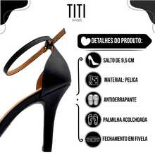 Women's Sandals With Thin Heel And Closed Heel In Pelica Vizzano - màu đen - Xem 4