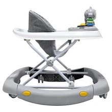 Joykoo Baby Walkers - 灰色 - 查看 7