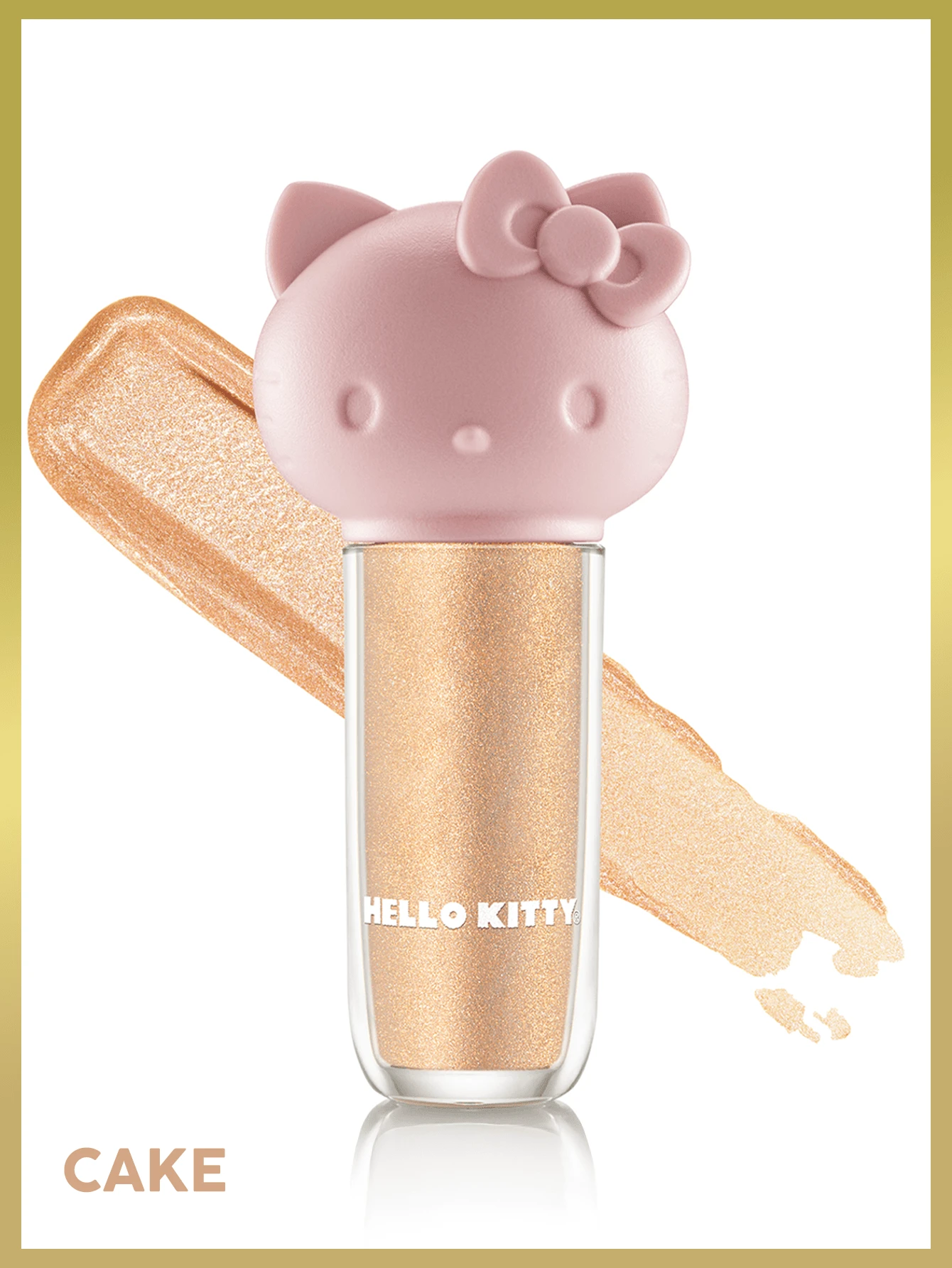 BT Hello Kitty Liquid Glow Highlighter 4.5ml (Liquid Satin Highlighter With Light Texture) Bruna Tavares - 蛋糕 - 查看 1