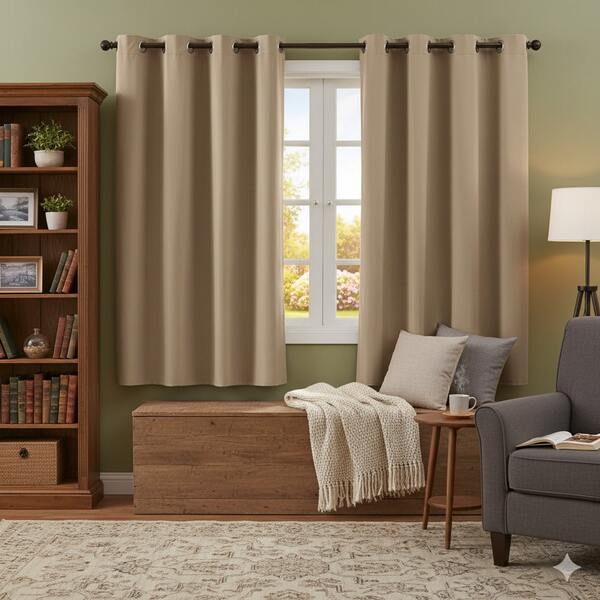 Cortina 100% Blackout Para Sala Quarto Escritório Vários Tamanhos Black Out Blecaute Veda Luz