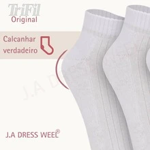 Trifil Women Crew Socks - 白色 - 查看 5