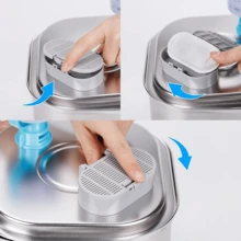 Katzenbrunnen Filter, passend für 64oz/2L Edelstahl Katzenbrunnen, 3.2L/12oz Haustier Brunnen