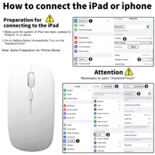 Keyboard Case With Detachable Rechargeable Bluetooth Keyboard (280mAh) And Touchpad For Samsung Galaxy Tab / IPad / Redmi IPad SE, Includes Stylus Slot (Light Gray) - Light Grey - View 8