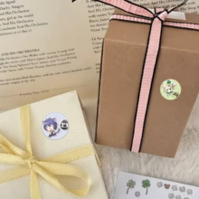 500 szt./rolka, urocze naklejki z motywem kreskówek, kolorowe naklejki winylowe, odpowiednie na butelki z wodą, laptopy, walizki, telefony komórkowe, prezenty na imprezę, kolekcję dla nastolatków