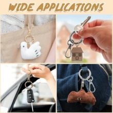 2pcs Swivel Clasp Clip Double Opening Swivel Snap Hook Metal Swivel Clasps Lanyard Snap Hook With Spring O Rings Lobster Claw Clasp For Keychains Bags Purses Lanyard Jewelry DIY Crafts Beach Accessories Daisy