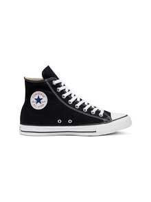 Converse Zapatos informales deportivos de lona alta cómodos de estilo nuevo, zapatillas de deporte para parejas, calzado casual 101010 - Negro - Ver 10