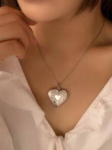 Dây chuyền mặt dây chuyền hình trái tim in ảnh theo yêu cầu, mặt dây chuyền lớn, 6 kiểu dáng, 3 màu, đeo hàng ngày, quà tặng sinh nhật, quà tặng ngày lễ, quà Giáng sinh, dây chuyền cổ điển, quà tặng cho anh chị em, quà tặng bạn thân, quà tặng cá nhân hóa cho phái nữ, quà Giáng sinh in dấu chân thú cưng, quà tặng tưởng niệm khi mất chó mèo, trang sức tưởng nhớ, quà chia buồn cho mẹ, quà sinh nhật tùy chỉnh vàng/bạc/vàng hồng - mặt dây chuyền in chữ cái đầu tên tùy chỉnh bằng bạc/vàng/vàng hồng, trang sức kỷ niệm cho phái nữ, trang sức dành cho phụ nữ. - Nhiều màu - Xem 9