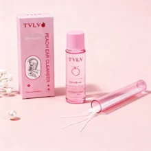 60pcs Peach Scented Ear Piercing Cleaning Solution, Ear Care & Earwax Removal Liquid, Keeps Ear Canal Fresh And Prevents Blockage - Multicolor - View 9