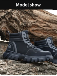 Women Work & Utility Shoes - Black - View 6