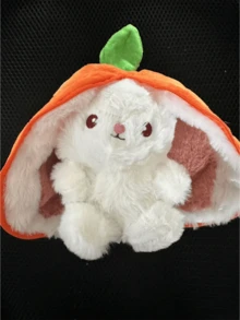 دمية الأرنب الطماطم المتحولة ألعاب الجزر هدايا وسائد رمي، الأرنب المتحول الجميل، حب، آه