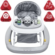 Joykoo Baby Walkers - 灰色 - 查看 2