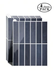 WalDecoo 4/10/20 片 11.4X9 英寸防水防油粘贴瓷砖，轻松升级风格，即剥即贴墙砖，适用于厨房后挡板/儿童房/家居装饰