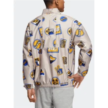 Adidas Unisex NEO Casual Loose Fit Jacket - Beige - View 3