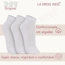 Trifil Women Crew Socks - 白色 - 查看 2