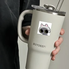 500 szt./rolka, śliczne naklejki z motywem kota, winylowe naklejki ze zwierzętami, odpowiednie na butelki z wodą, laptopy, walizki, telefony komórkowe, prezenty na imprezy i do kolekcjonowania przez nastolatków