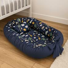 Ninho Redutor de Berço Para Bebe Menino Menina Enxoval Rosa Azul