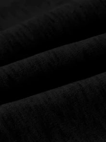 Women's Hoodie With Anti Social Club And Lightning Bolt Graphic Cozy & Stylish Pullover Sweatshirt For Everyday Wear - 黑色 - 查看 4