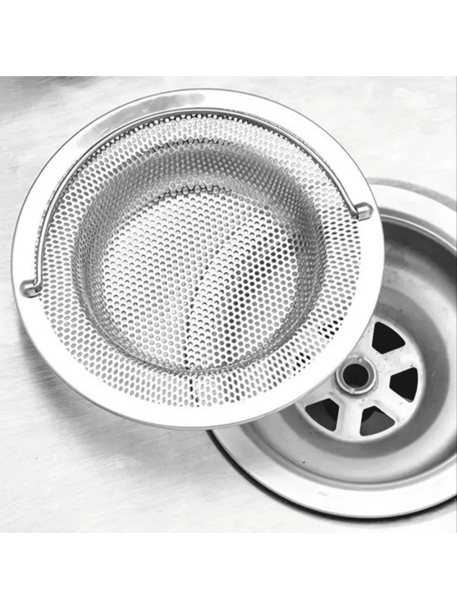 2/4/6pcs Stainless Steel Sink Drain Strainers: Block Clogs & Keep Drains Flowing!