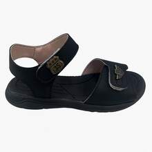 Sandália Papete Infantil Masculina do 20 ao 32 Conforto e Estilo - Preto - Visão 13
