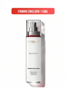 L’Oreal Paris 50/110毫升焕颜紧致保湿霜，蕴含维生素C二肽和维生素CG，有助于减少皱纹，提拉紧致，提亮肤色。配方中添加了双氧酚、积雪草和橄榄叶提取物，促进肌肤修复。温和配方，适合敏感肌肤。是日常护肤、旅行必备和贴心礼物的理想之选。针对老化肌肤，促进胶原蛋白生成，提升肌肤光泽。 - 歐萊雅第二代複顏乳液 - 查看 12