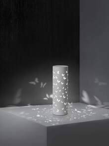 1 Stück USB betriebene Schmetterling Projektionslampe, moderner vintage Ästhetik, hochwertige minimalistische Dekorationslampe, geeignet für Schlafzimmer, Nachttisch, Schreibtisch