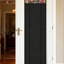 CHEONET - Große Kapazität Leinwand Aufbewahrungsbox - Diamant Malerei Zubehör Aufbewahrung: 48 Fächer, Hänge-Vinylrollenhalterung, verstellbare Regale, wandmontiert