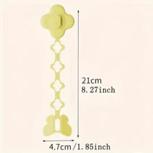 1 Self-Adhesive Wall Mount Cable Organizer Hook - Durable Plastic Cord Storage For Kitchen, Bathroom And Office - Space-Saving Cable Management With Sturdy Grips, Modern Design For Neat Cable Organization, Cable Rack, Utility Hook, Cable Management Buckle Organizer, Utensil Cord Holder, Multipurpose Hook - Multicolor - View 11