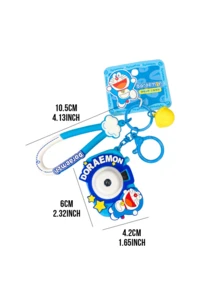 Doraemon Projector Camera Keychain, Creative Light-Up Toy With Fun Projection Feature, Perfect For Kids & Fans, Unique Collectible Item With Classic Doraemon Design, Add A Touch Of Playfulness To Keys Or Bags, Ideal Gift For Doraemon Lovers - Doraemon Projector Camera Pendant - View 4